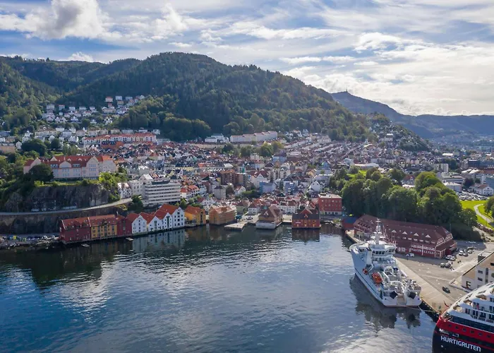 شقة New Sandviken With Stunning View