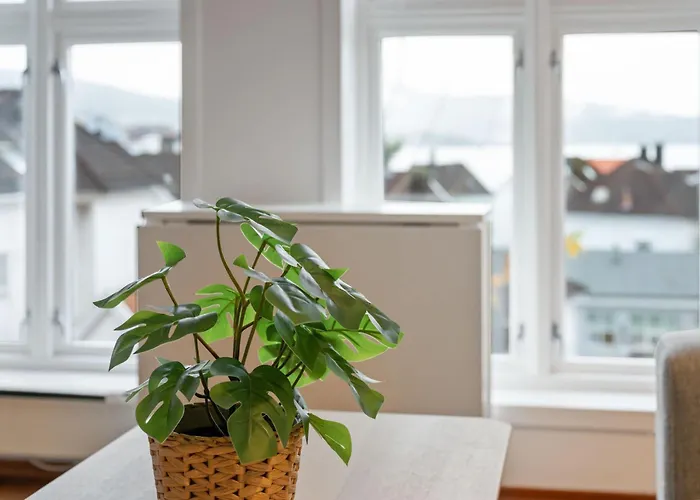 شقة New Sandviken With Stunning View *